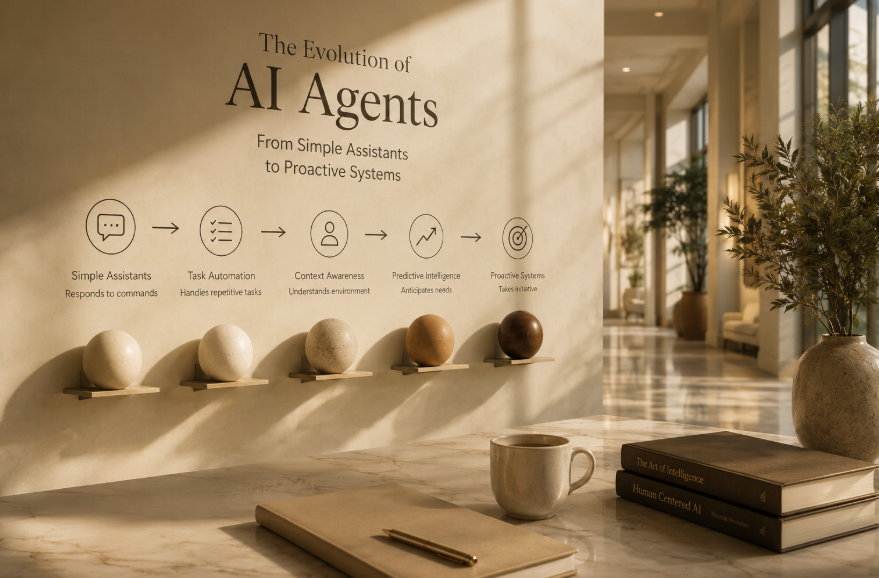 The Evolution of AI Agents: From Simple Assistants to Proactive Systems