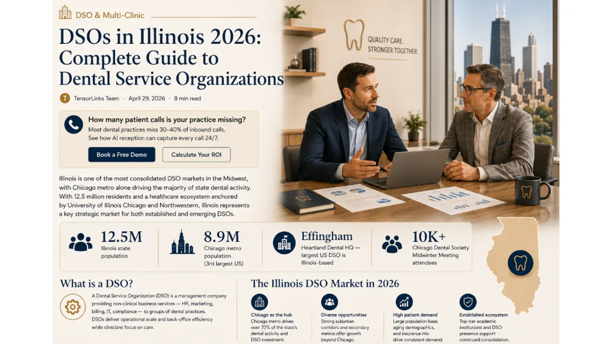 DSOs in Illinois 2026: Complete Guide to Dental Service Organizations