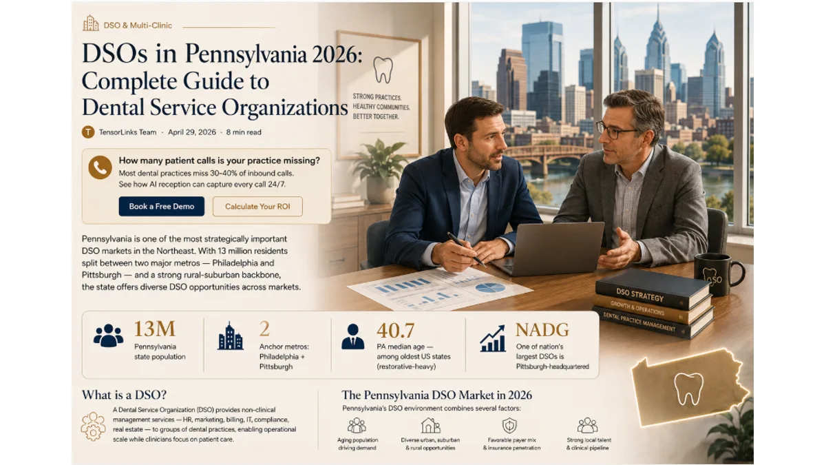 DSOs in Pennsylvania 2026: Complete Guide to Dental Service Organizations