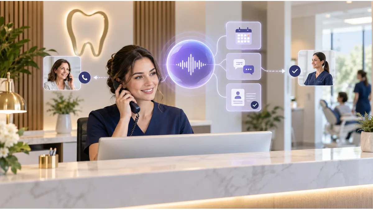 What Is an AI Dental Receptionist? A Complete Guide for U.S. Dental Practices